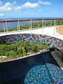 View of Infinity Pool in Jade Mountain Restaurant from Jade Mountain Observation Deck